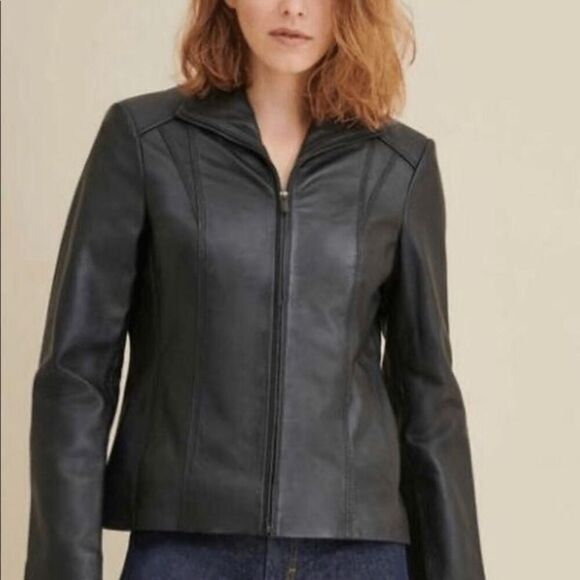 WILSONS Authentic Leather jacket size L - Picture 5 of 8